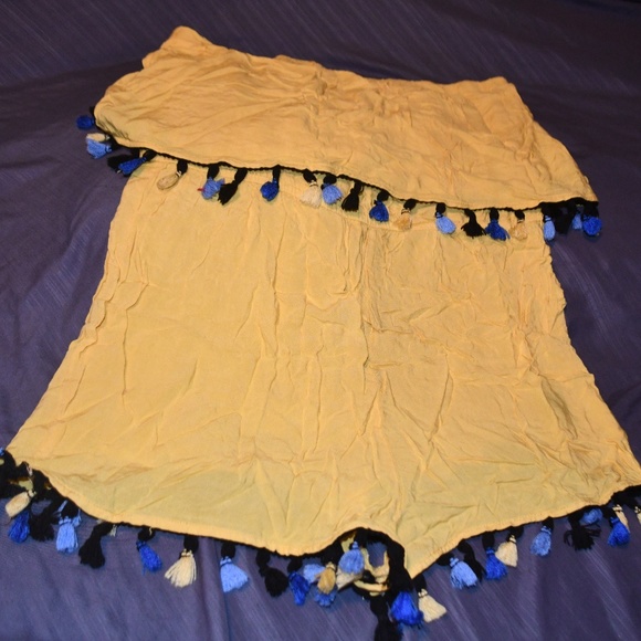 Cotton Tasseled Romper - Picture 1 of 2